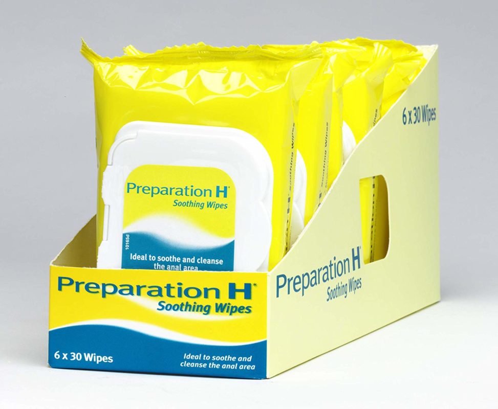 Buy Preparation H Wipes - 30 wipes x 6 packs Online | Daily Chemist