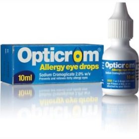 Buy Opticrom Allergy Eye Drops 10ml Online | Daily Chemist