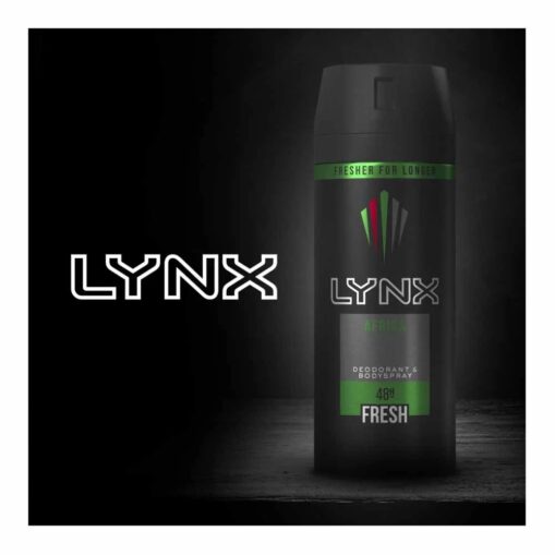 Buy Lynx Body Spray Africa 150ml Pack Online - Daily Chemist