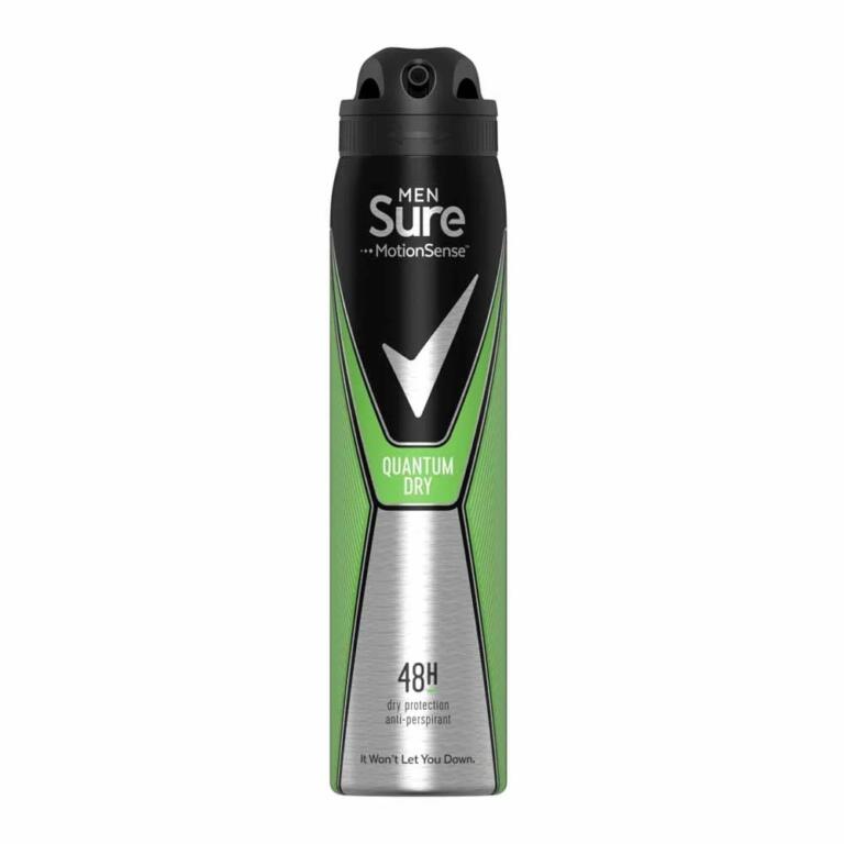 Buy Sure For Men Antiperspirant Quantum 250ml Pack Online | Daily Chemist