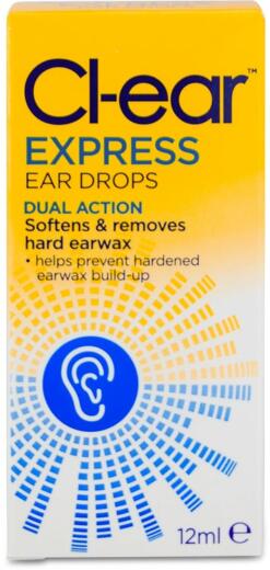 Buy CL Ear Drops Express Dual Action 12ml Online - Daily Chemist